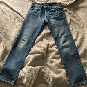 Carhartt WIP Klondike Pants - Blue Mid Used Wash - 32/32